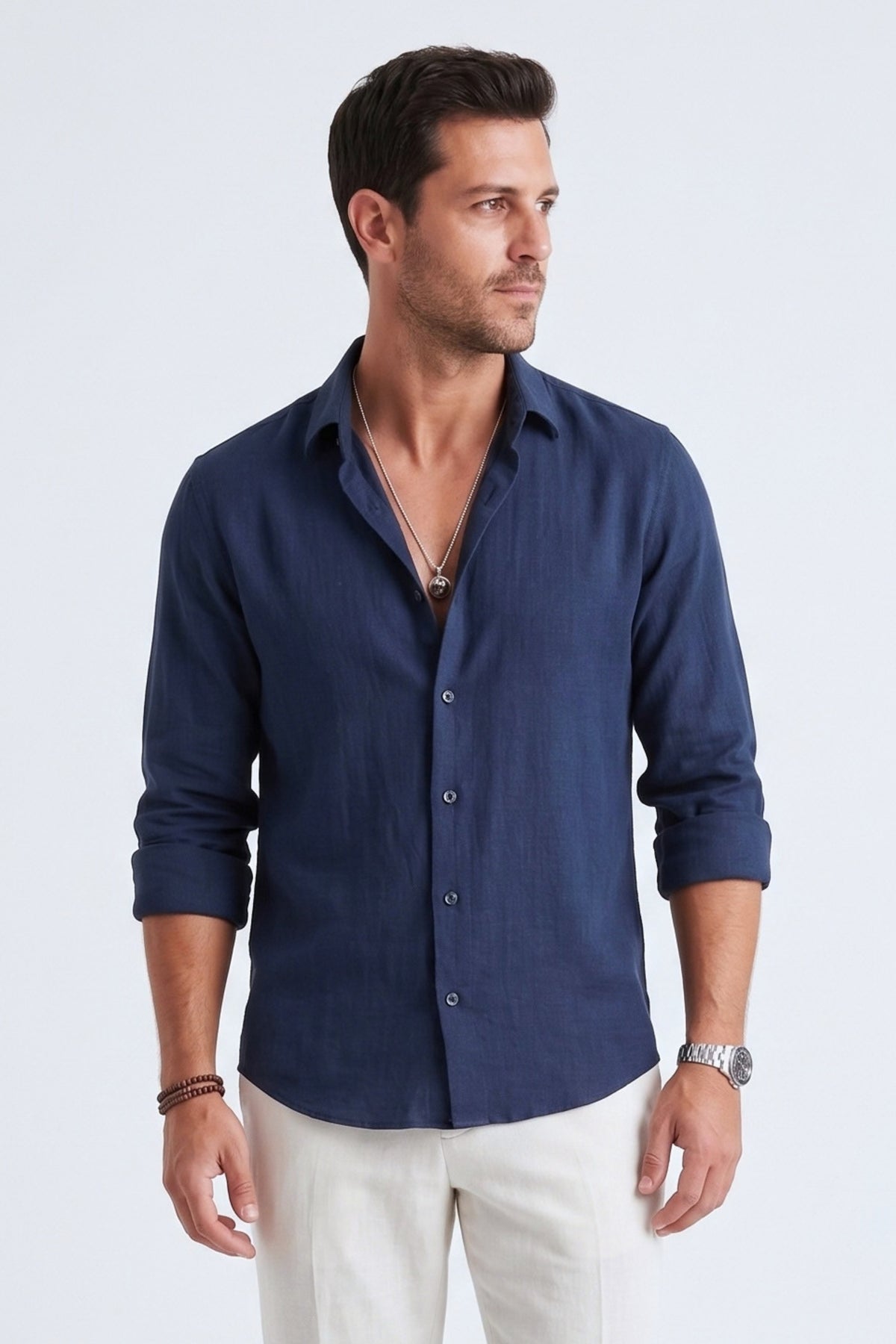 Camisa Siciliana de Lino – Dolce Vitta