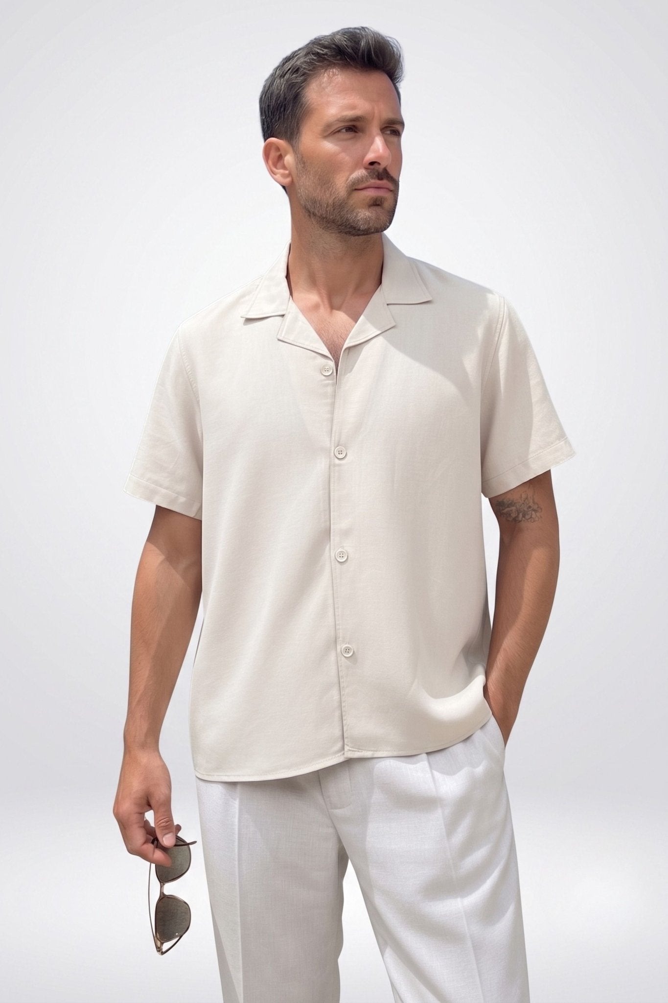 Camisa Bagnoli de Lino – Dolce Vitta