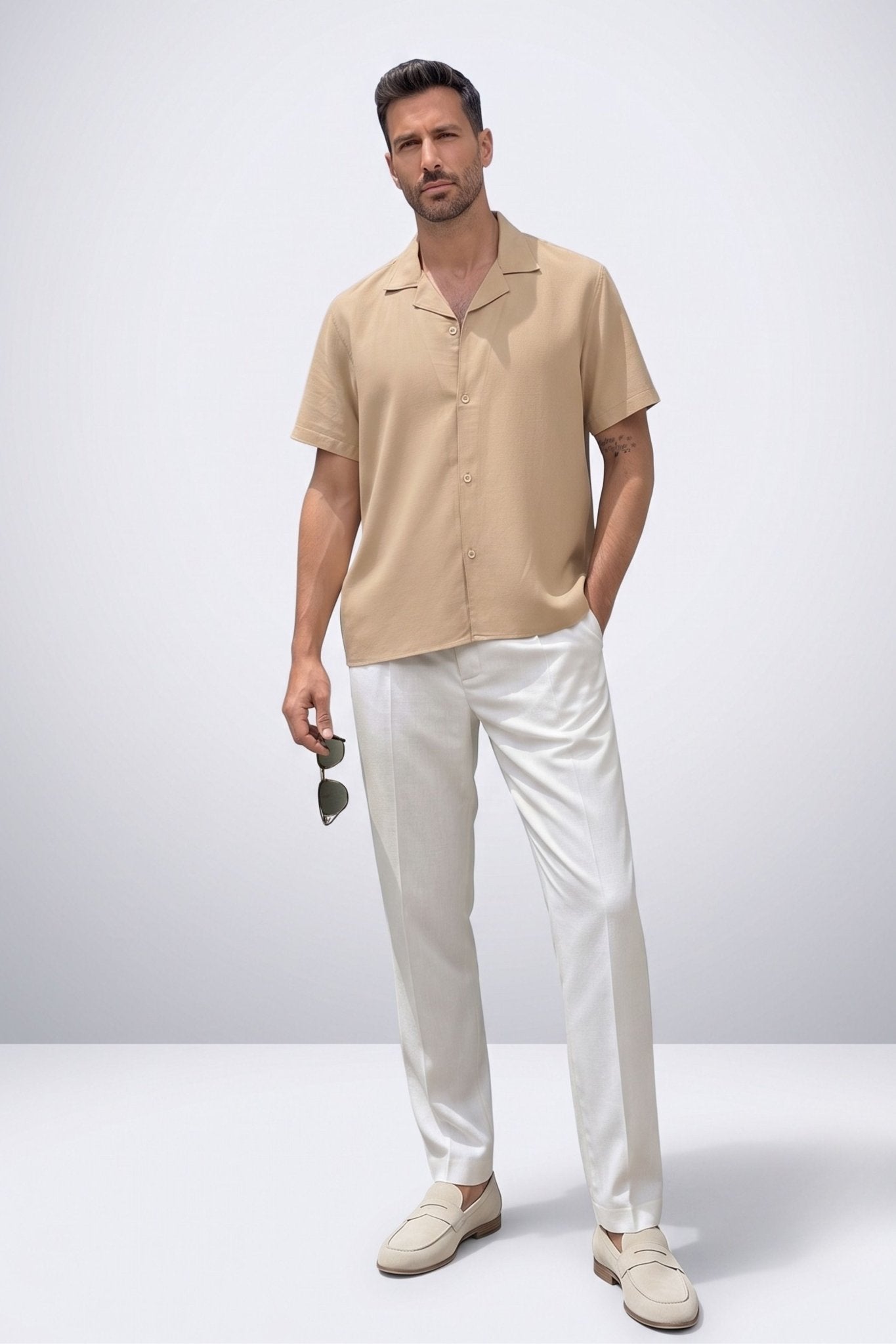 Camisa Bagnoli de Lino – Dolce Vitta