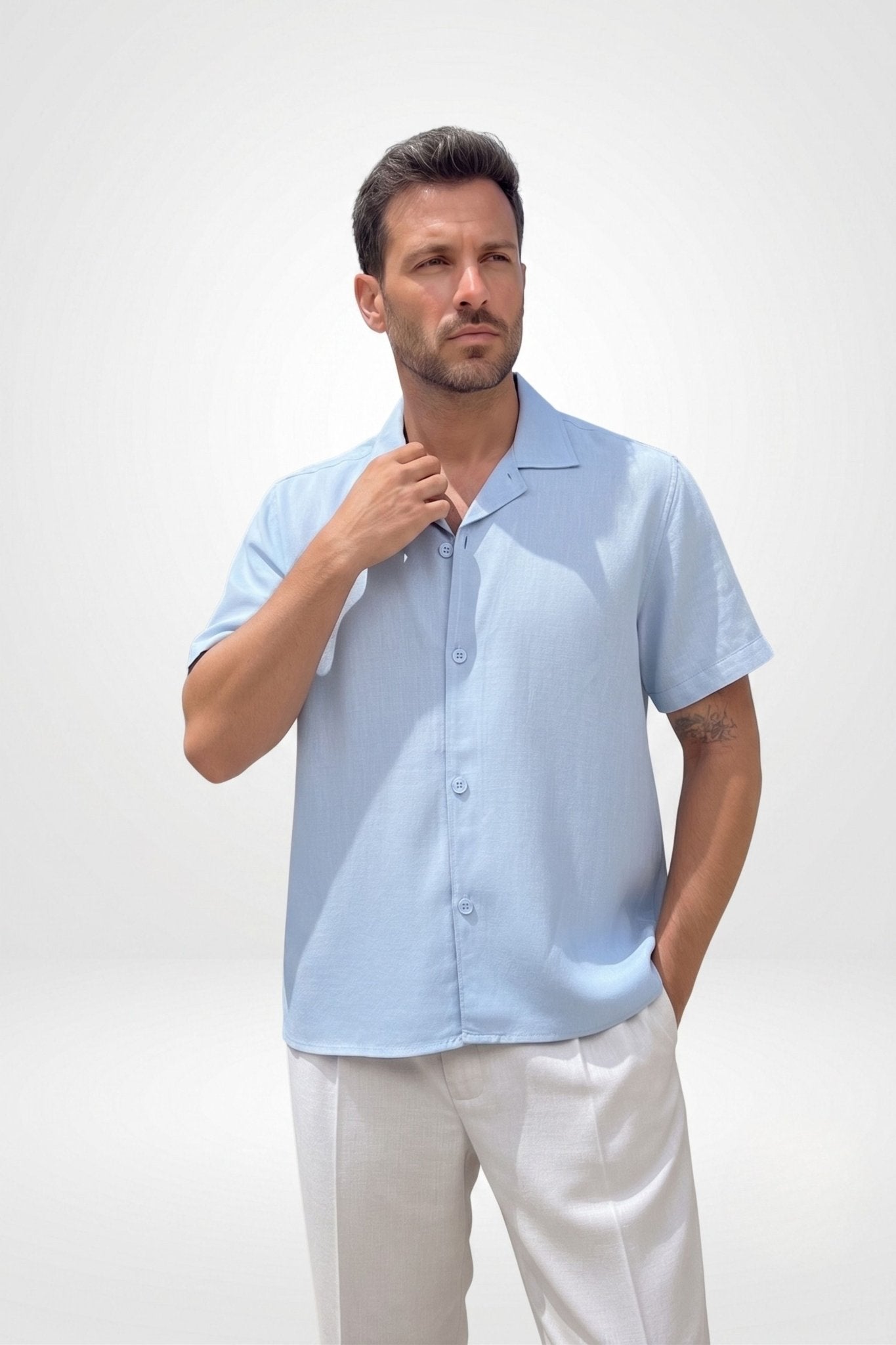 Camisa Bagnoli de Lino – Dolce Vitta
