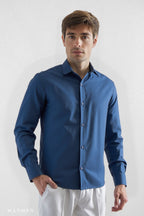 Camisa Sutton de tela premium – Slim Fit