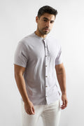 Camisa de Lino Manga Corta para hombre - MADMEN