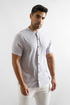 Camisa de Lino Manga Corta para hombre - MADMEN