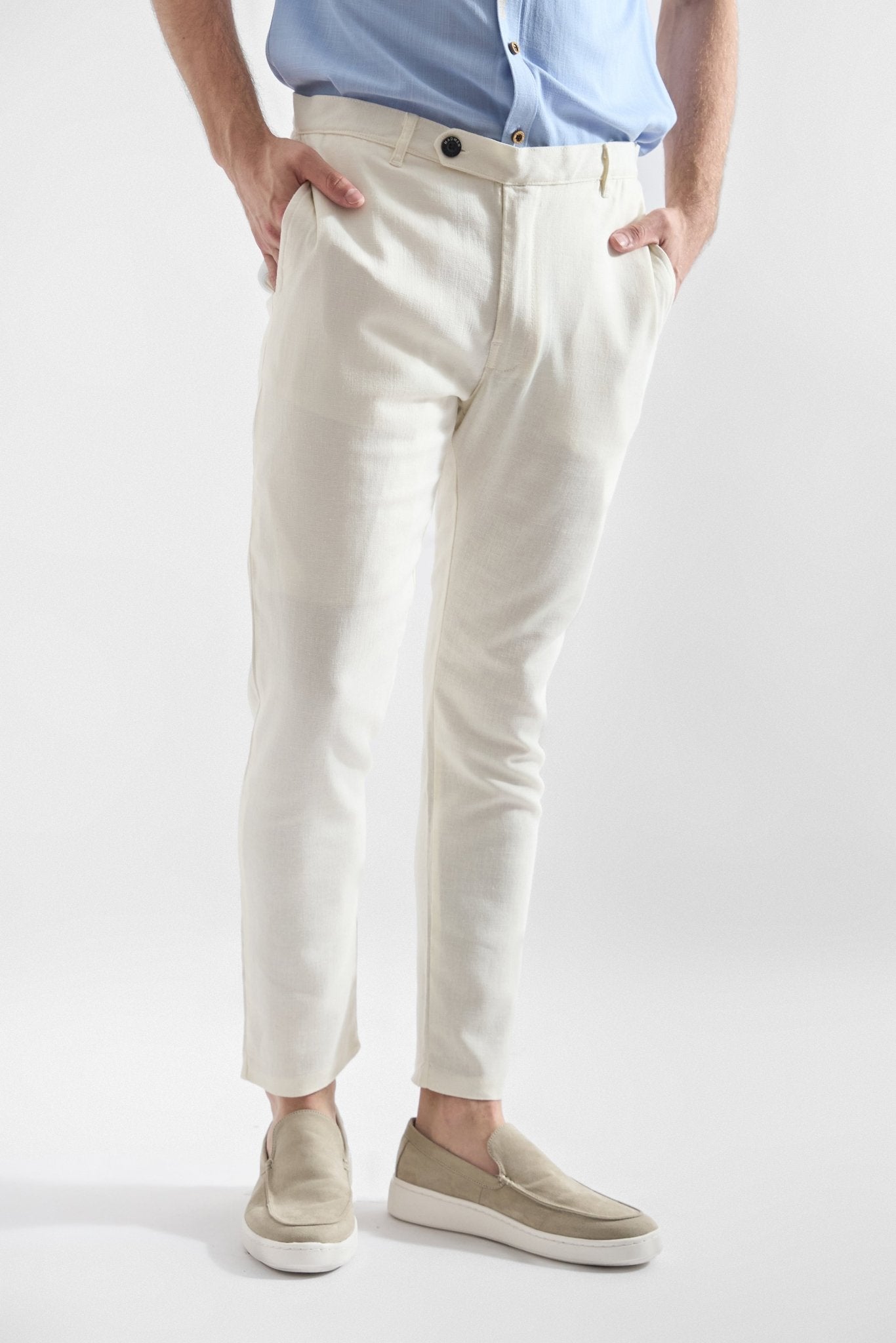 Pantalones de Lino 100% Natural – Colección Dansk Efterår