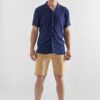 Camisa de Lino Cuello Cubano para Hombres21