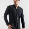 Camisa de Lino Manga Larga Para Hombres21