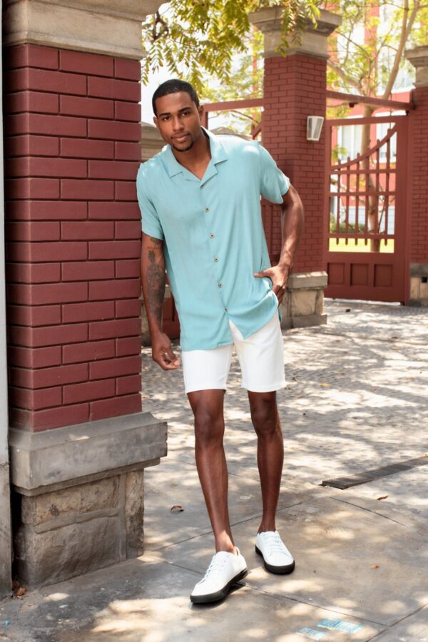 Camisa de hombres manga corta madmen peru14