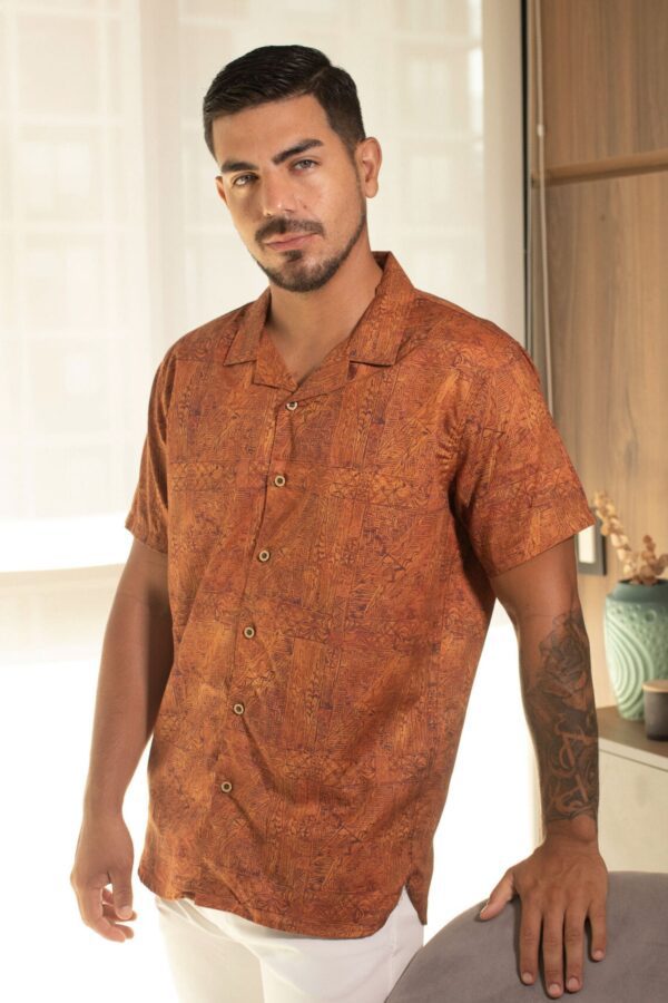 Camisa de hombres manga corta madmen peru2