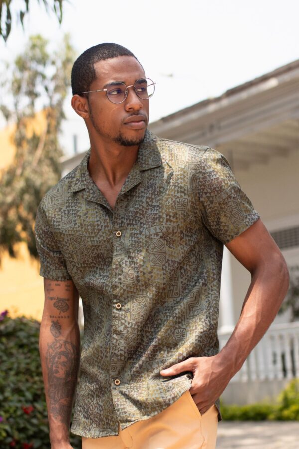 Camisa de hombres manga corta madmen peru28