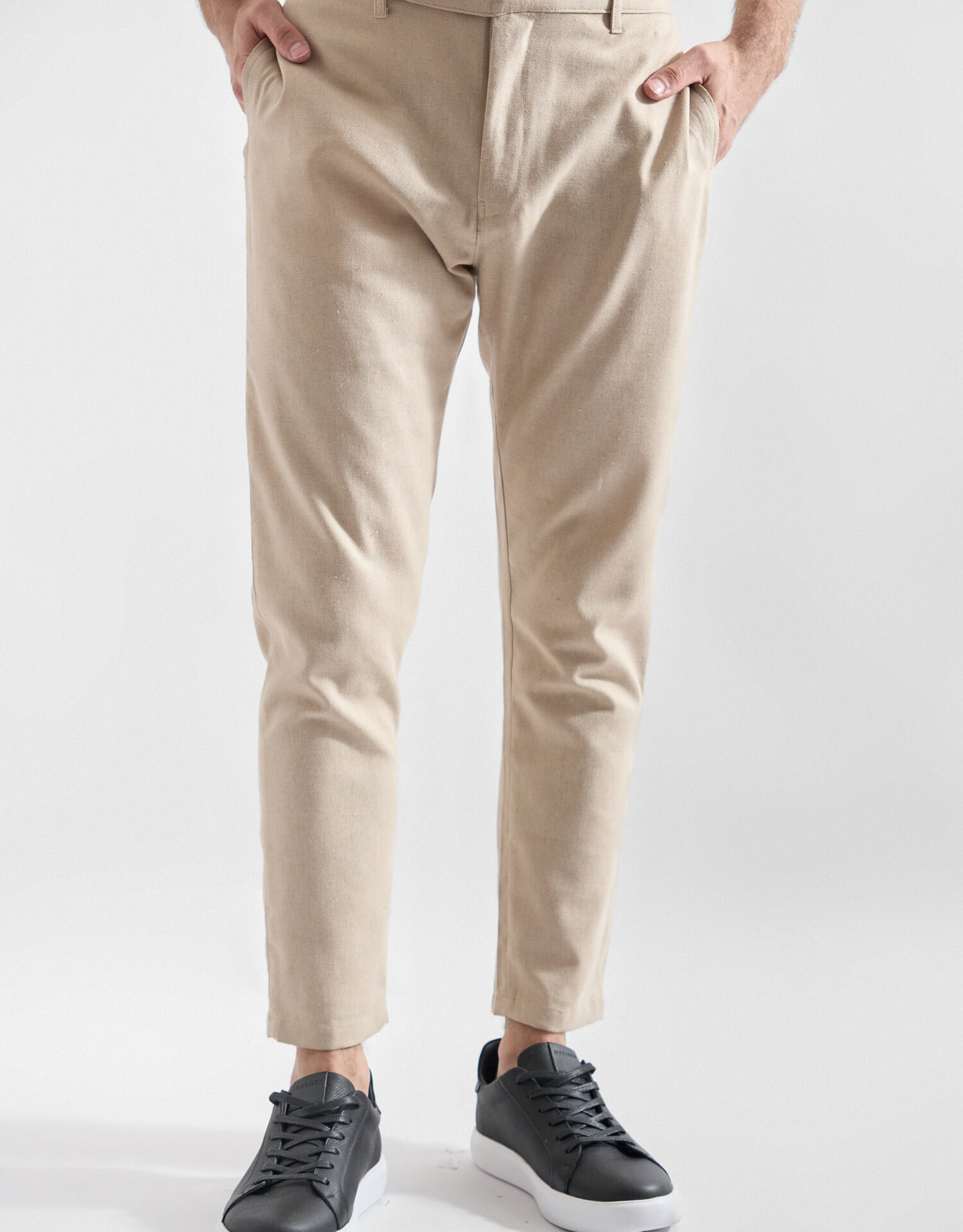 Pantalon Slim Fit de Lino Hombre21