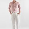 Pantalon de Lino Regular Fit para Hombres16