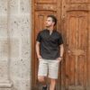 Polo de Lino para Hombres Madmen14