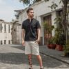 Polo de Lino para Hombres Madmen9