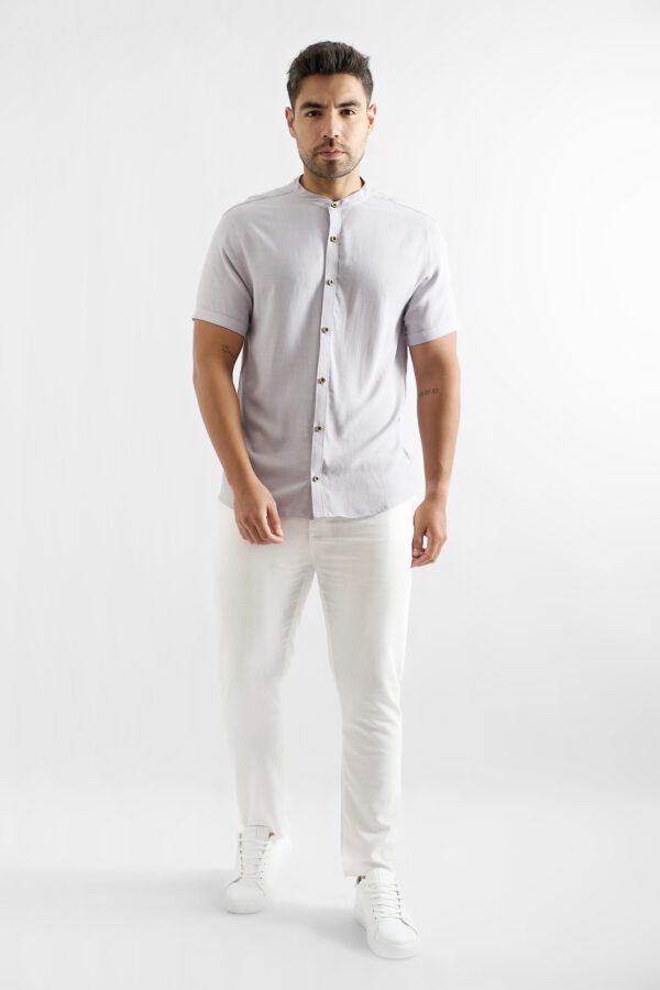 Camisa Lino Silver - Imagen 3