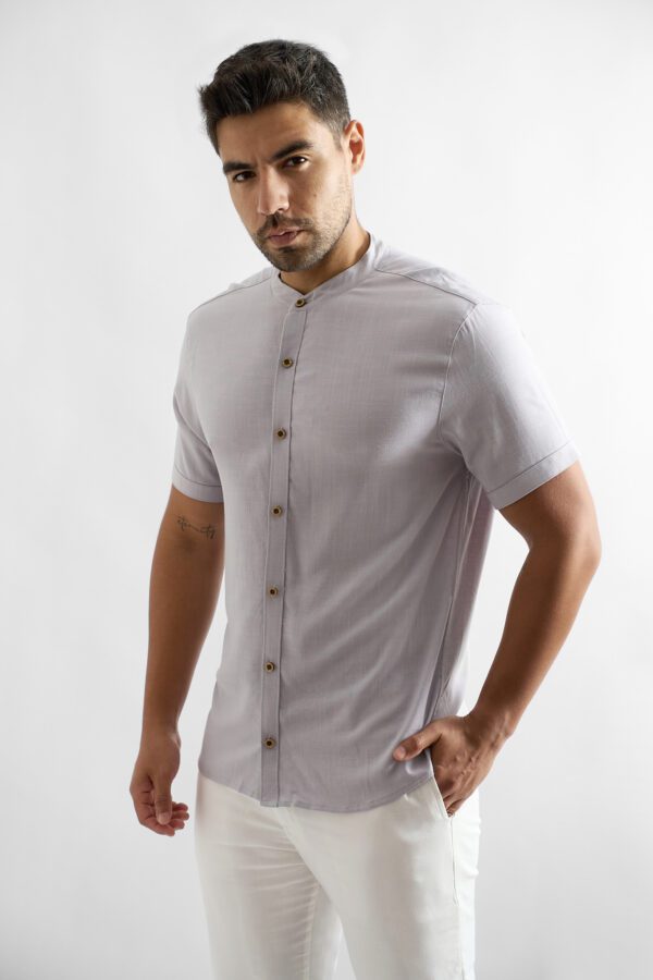 Camisa Lino Silver