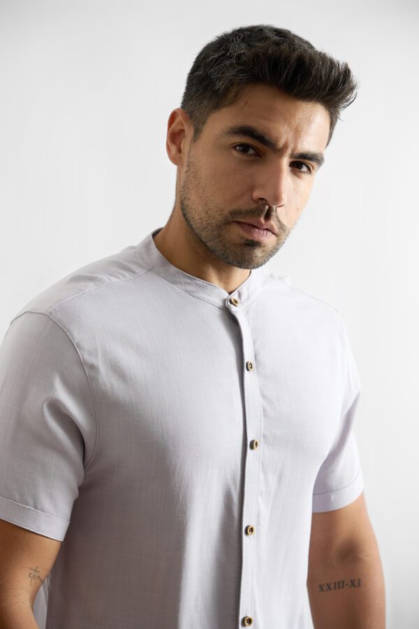 Camisa Lino Silver - Imagen 5