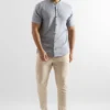 Camisas de lino manga corta7