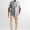 Camisas de lino manga corta8
