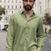 Camisa de Lino Manga larga Madmen Rococo12