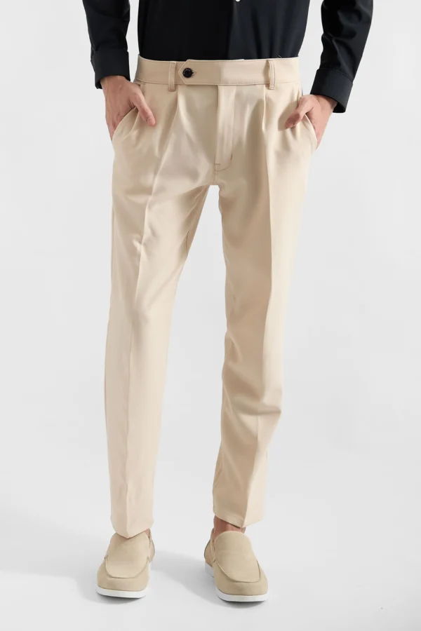 Pantalón Manhattan Crema - Regular Fit
