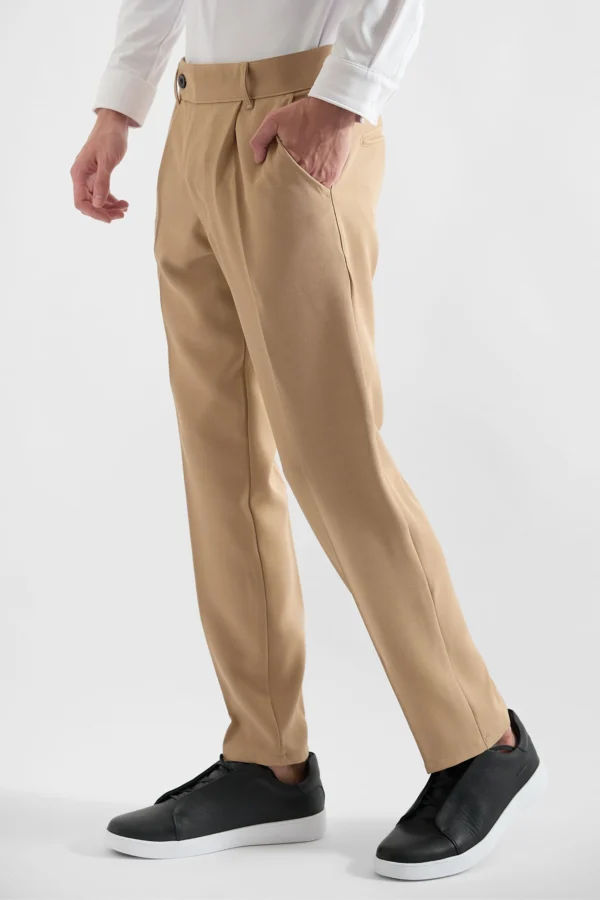 Pantalón Manhattan Beige - Regular Fit