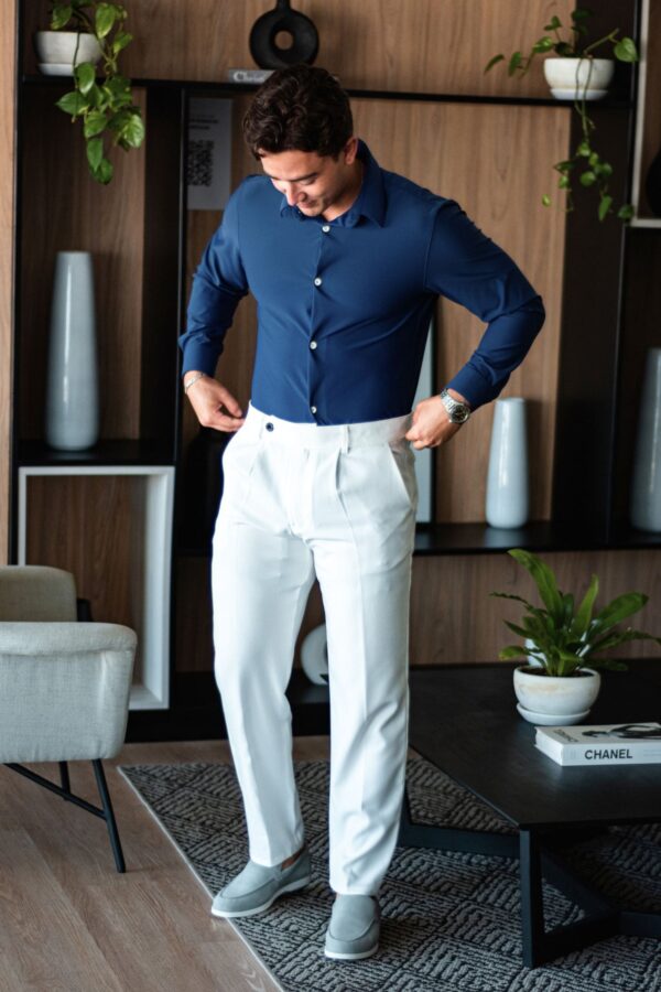 Pantalón Manhattan Perla - Regular Fit - Imagen 3