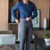 Camisa Manhattan Azul - Slim Fit - Imagen 3