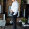 Pantalón Manhattan Negro - Regular Fit - Imagen 3