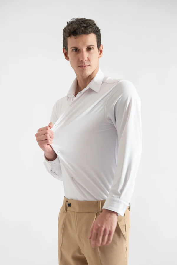 Camisa Manhattan Perla - Slim Fit - Imagen 5