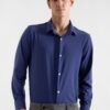 Camisa Manhattan Azul - Slim Fit