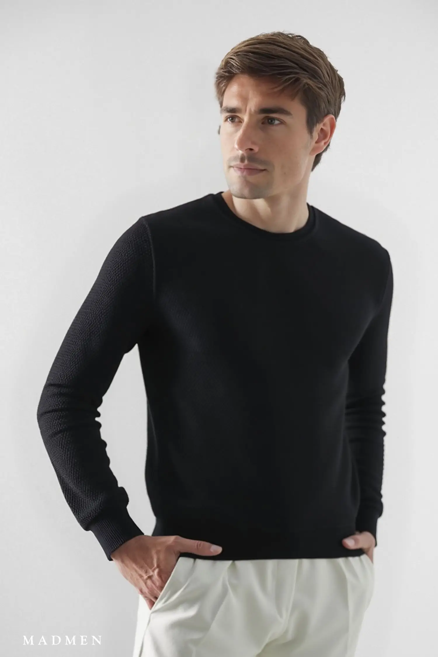 Westwood Sweater Negro - Slim Fit