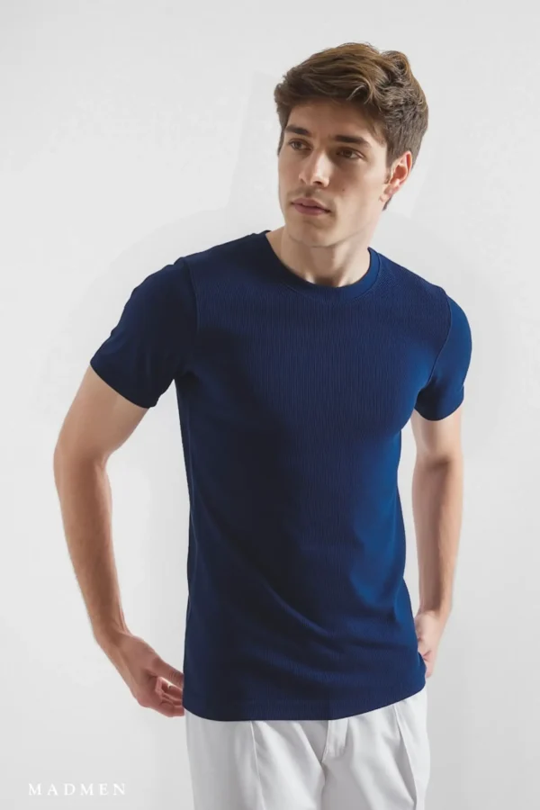 CityLine T-shirt Azul - Slim Fit