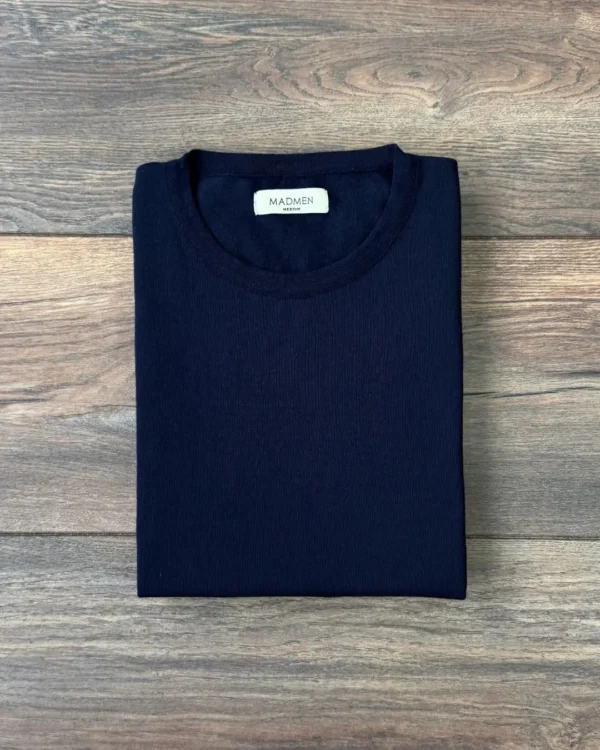 Bowery Sweater Azul – Regular Fit