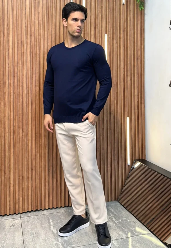 Bowery Sweater Azul – Regular Fit - Imagen 3