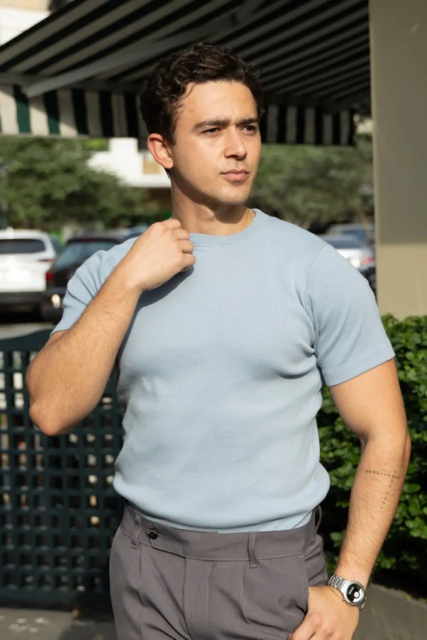 CityLine T-shirt Denim - Slim Fit - Imagen 3