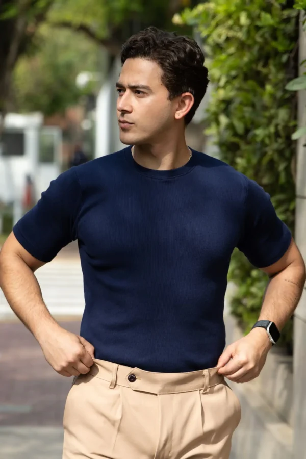 CityLine T-shirt Azul - Slim Fit - Imagen 2