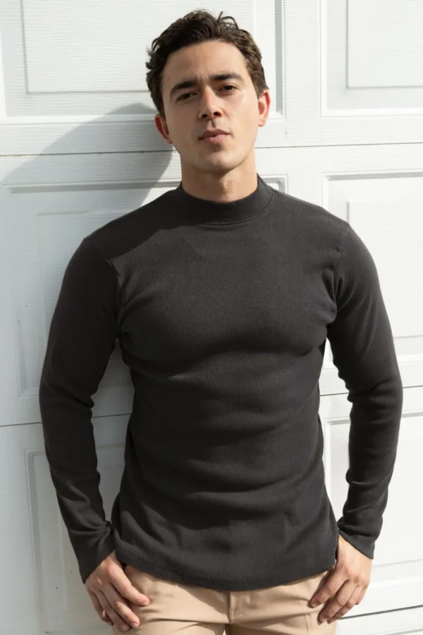 Caffarena Mad Neck Negro - Slim Fit