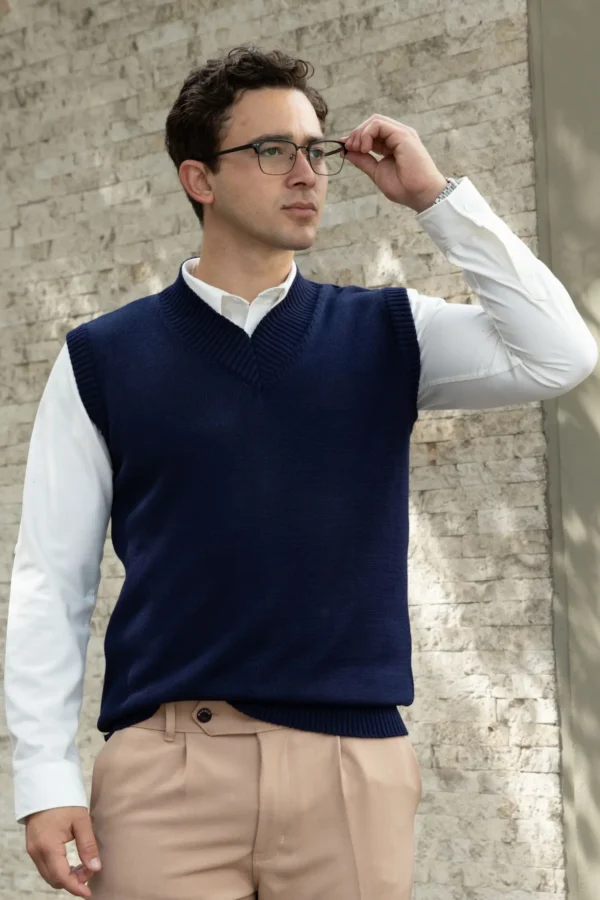 Pullover Madison Azul - Slim Fit - Imagen 5