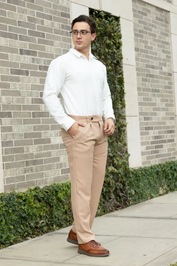 Camisa Bare Line Perla - Slim Fit - Imagen 5