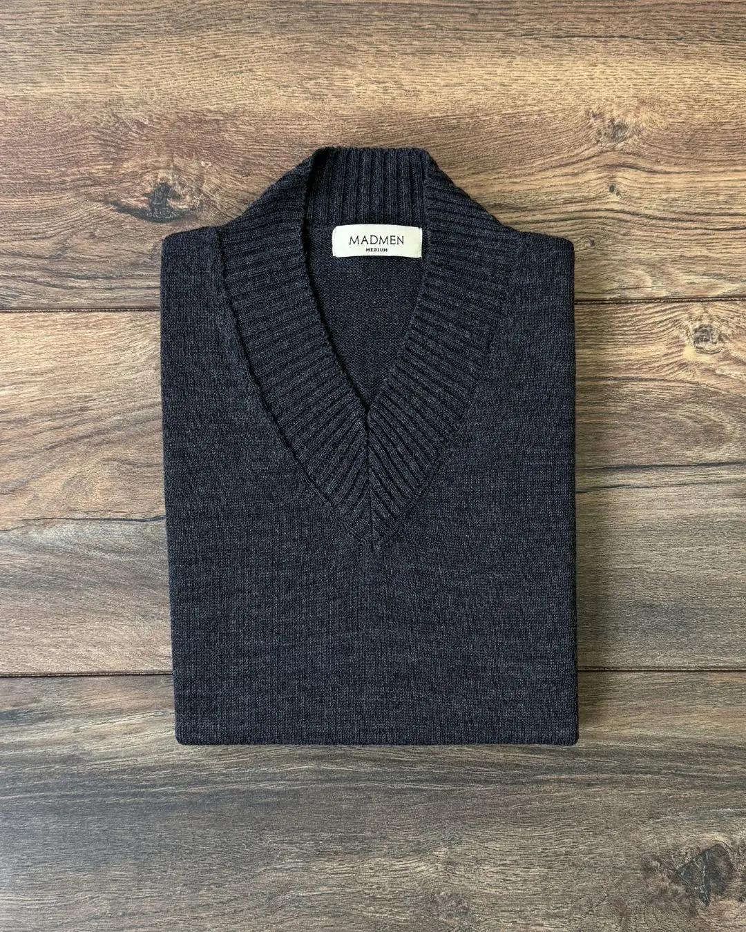 Pullover Madison Gris - Slim Fit
