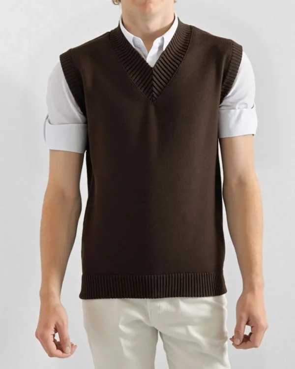 Pullover Madison Chocolate - Slim Fit - Imagen 2