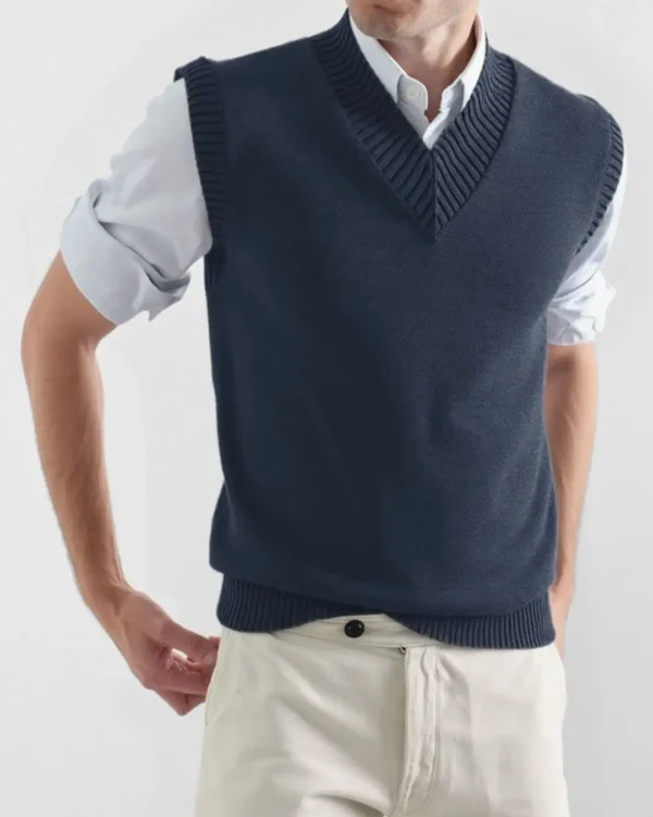 Pullover Madison Azul - Slim Fit - Imagen 2