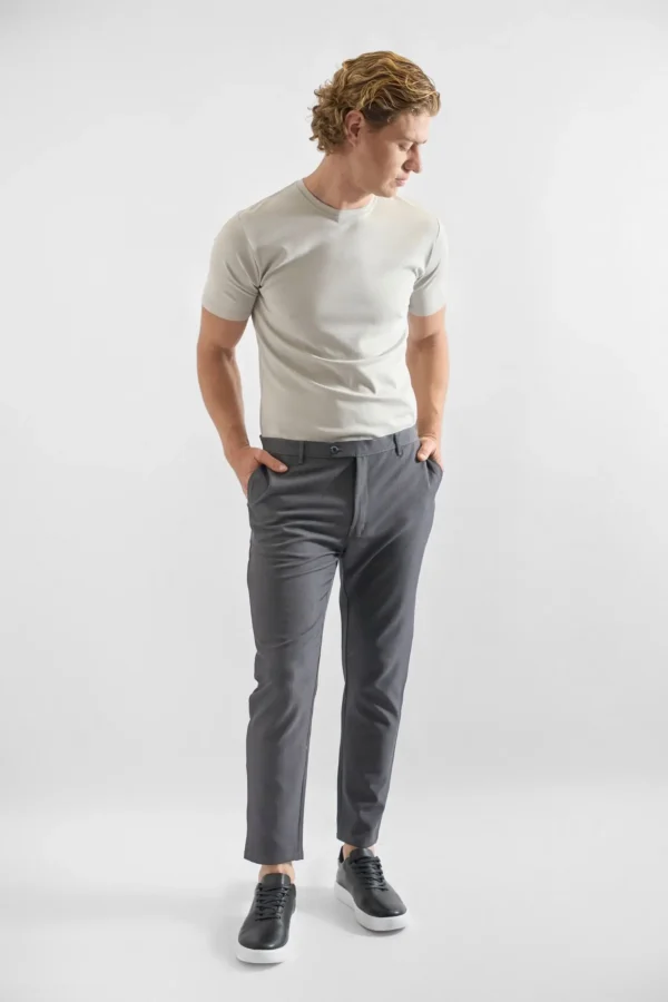 Pantalón Jog Gi Gris - Imagen 3
