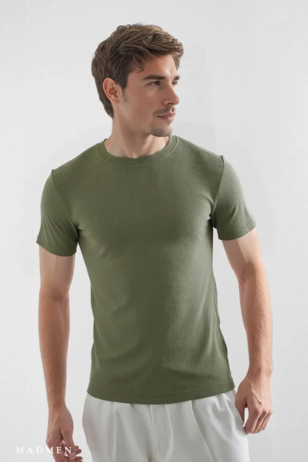 CityLine T-shirt Verde - Slim Fit