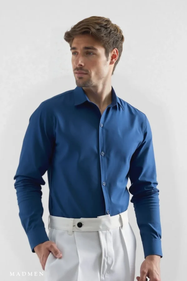 Camisa Sutton Denim - Slim Fit