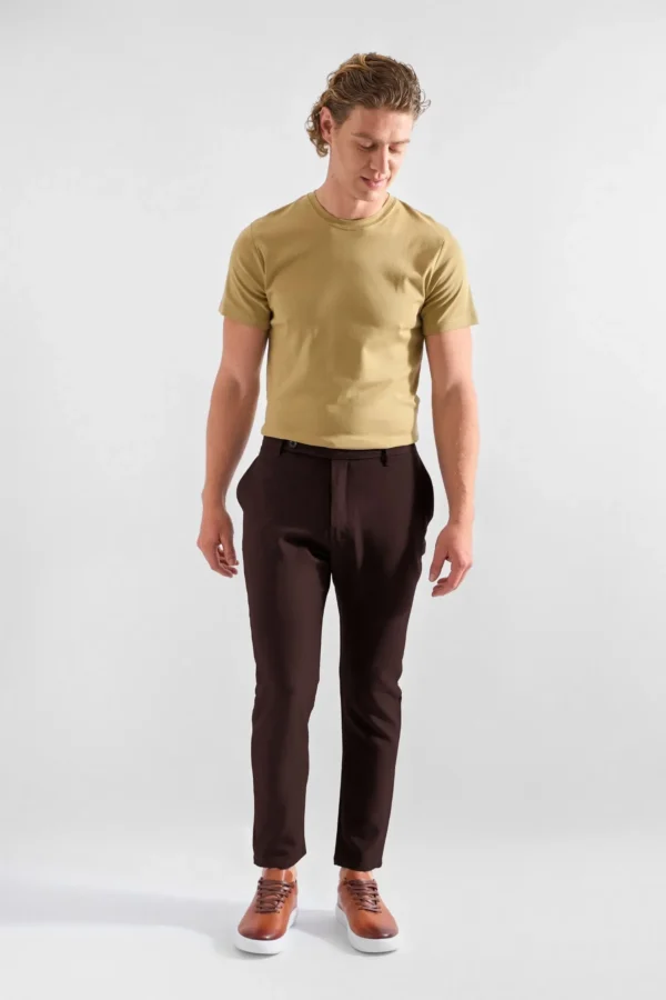 Pantalón Jog Gi Chocolate - Imagen 4