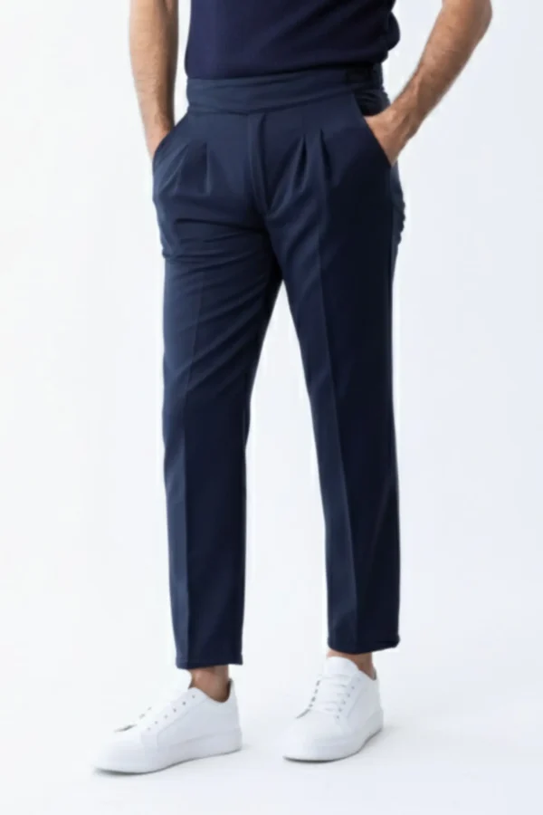 Pantalón Gurkha Azul - Old Money