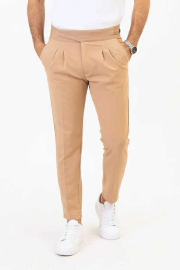 Pantalón Gurkha Beige - Old Money