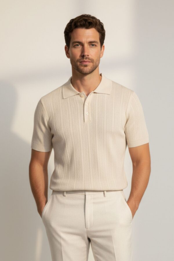 Polo Tejido Montecarlo Beige – Dolce Vitta