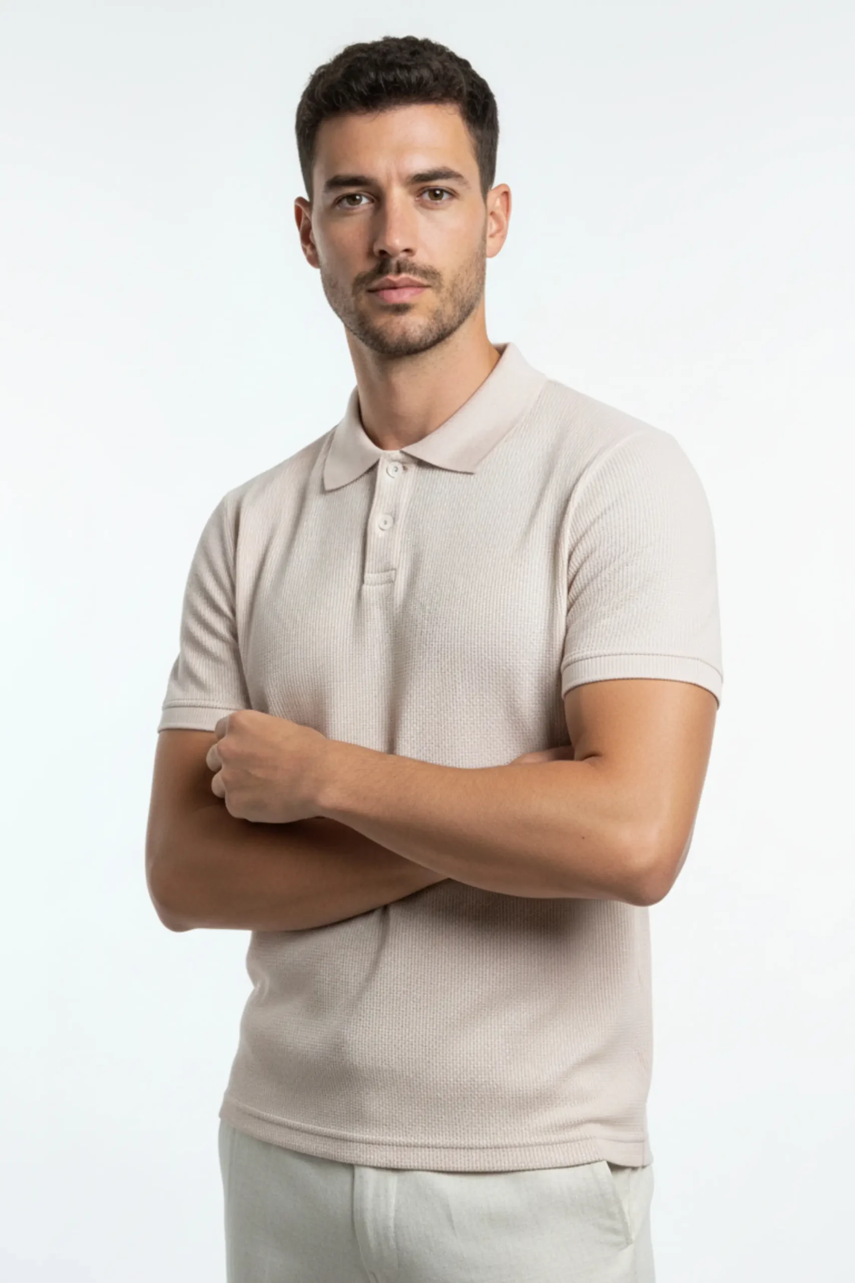 T-Shirt Capri Manga Corta Beige - Dolce Vitta - Imagen 2